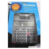 Sharp El-1197pi & Casio Hr-100tm Plus Printing Calculator Mixed Lot (opened one was tested)