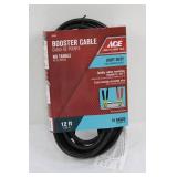 Ace 83196 Booster Cable 12 Ft 10 Gauge Light Duty