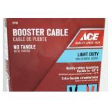 Ace 83196 Booster Cable 12 Ft 10 Gauge Light Duty