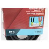 Ace 83196 Booster Cable 12 Ft 10 Gauge Light Duty