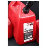 Midwest Can Gasoline Containers (Lot of 3)