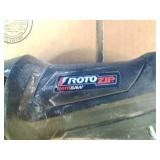 This is a RotoZip SS355-10 5.5 Amp RotoSaw Spiral Saw.