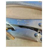 These are Irwin Vise-Grip locking pliers in various sizes.