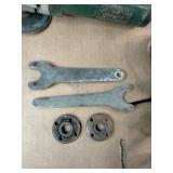Metabo corded angle grinder, likely a 4-1/2 inch model.