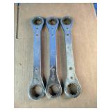 Snap On  Double box-end ratcheting wrenches