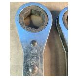 Snap On  Double box-end ratcheting wrenches