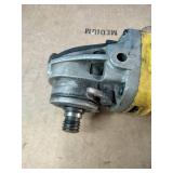 DEWALT DWE4011 4-1/2" Small Angle Grinder with a corded electric design