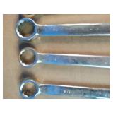 Set of SAE Combination Wrenches