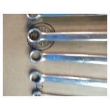 Set of SAE Combination Wrenches