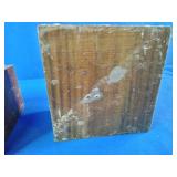 (2) Wood turning blanks made from exotic wood