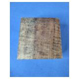 (2) Wood turning blanks made from exotic wood