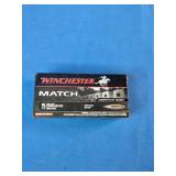 Winchester Match 5.56mm NATO 77 Grain BTHP rifle