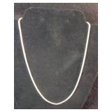 22" .925 Silver SNAKE CHAIN Necklace
