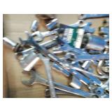 Large lot of wrenches and sockets