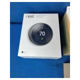 Google Nest Learning Thermostat 3rd Generation in black