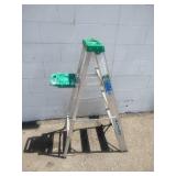This is a Werner 4 ft. Aluminum Step Ladder