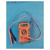 Gardner Bender GDT-3190 Digital Multimeter featuring a red housing with a protective black rubber boot.