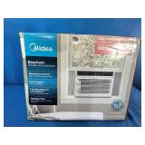 Midea EasyCool Window Air Conditioner with mechanical controls and a 5,000 BTU cooling capacity.