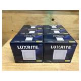 LUXRITE 4" MINI PANEL BAFFLED TRIM MSRP $145 (lot of 6)
