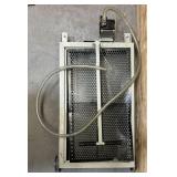 ^Roughneck Low-Profile Oil Drain Dolly, 15 Gallons, Manual Pump, Steel #37880 Msrp $299.99