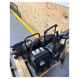Pallet of Schumacher heavy-duty wheeled battery chargers and engine starters (untested sold as is)