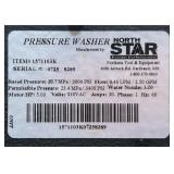 ^NorthStar Electric Cold Water Total Start/Stop Pressure Washer, 3000 PSI, 2.5 GPM, 230 Volts #1571103 Msrp $1,599.99
