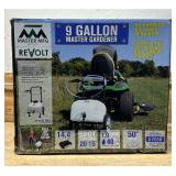 ^Master Mfg, MASTER GARDENER SPRAY 9 GAL, Tank Size 9 Gal, Flow 1 GPM, Pressure 40 PSI, Model# PCD-E3-009B-MM #27080 Msrp $224.99