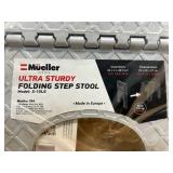 Mieller AUSTRIA ULTRA STURDY FOLDING STEP STOOL (lot of 2)