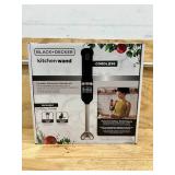 BLACK+DECKER 5-Speed 220-Watt Immersion Blender with Accessory Jar (Black)