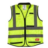 Milwaukee Performance Safety Vest High Visibility Yellow L/XL