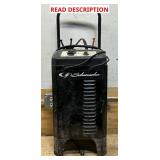 *Schumacher Wheeled Manual Battery Charger/Engine Starter, 6/12 Volt, 10/20/40/200 Amp, Model# SC1446 #101899 Msrp $199.99