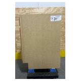 Hampton Bay Recessed Panel 15 in. W   24 in. D   34.5 in. H Assembled Base Kitchen Cabinet in Unfinished Msrp $105.00