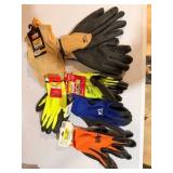New Work Gloves Lot – Kinco, Milwaukee, Wells Lamont & More Men’s Large