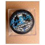PSA/DNA Authenticated Brett Hull Signed / Autographed 2019 St. Louis Blues Stanley Cup Champions Puck