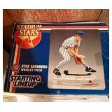 Ryne Sandberg Wrigley Field Stadium Stars Collectible Figure Chicago Cubs Starting Lineup Kenner Boxed