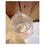 Pottery Barn Simple Wall Vase – Small Glass Wall-Mount Vase w/ Original Box