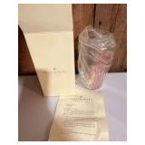 Pottery Barn Simple Wall Vase – Small Glass Wall-Mount Vase w/ Original Box