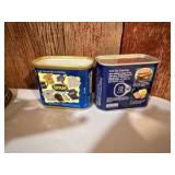 50th Anniversary Coin Bank Unopened& Vintage SPAM Advertising Tin
