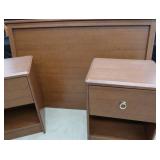 QUEEN HEADBOARD / 2 NIGHT STANDS
