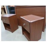 QUEEN HEADBOARD / 2 NIGHT STANDS
