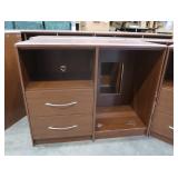 2) 2 DRAWER CABINETS