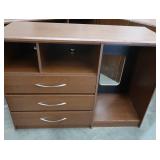 3 DRAWER CABINET & TABLE/DESK
