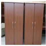 2 MATCHING WARDROBES