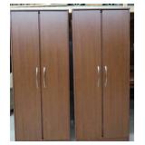 2 MATCHING WARDROBES