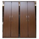2 MATCHING WARDROBES