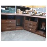 2) 3 DRAWER CABINETS