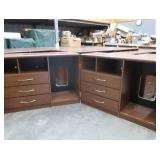 2) 3 DRAWER CABINETS