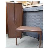 1 WARDROBE & 1 TABLE DESK