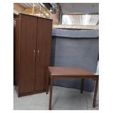 1 WARDROBE & 1 TABLE DESK