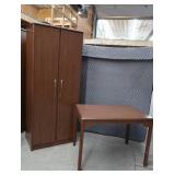 1 WARDROBE & 1 TABLE DESK